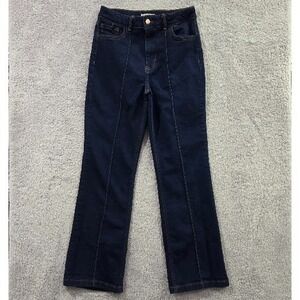 Bagatelle New‎ York High Rise Seamed Bootcut Jeans Dark Wash Size 29 Pintuck